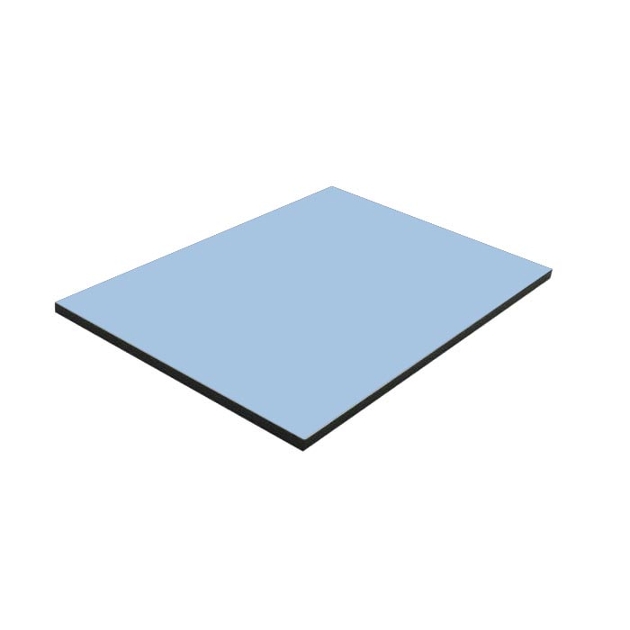 Próbka blat HPL 10 mm 0718 jasnoniebieski 100x100 mm