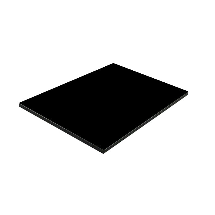Próbka HPL 6 mm czarna 005 – 125x125 mm