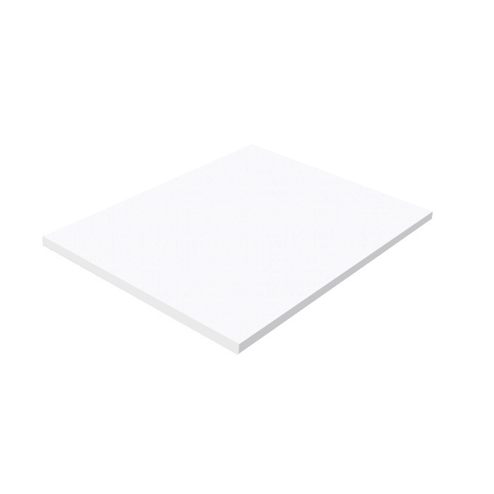 Próbka blat HPL 12 mm  biały H179 60 mat, biały rdzeń 100x100 mm