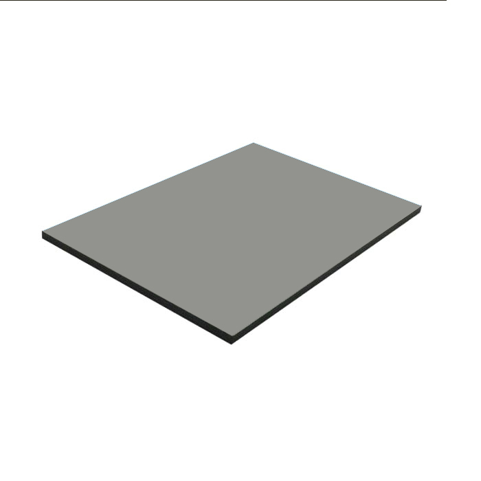 Próbka HPL 10 mm 0075 szara 100x100mm