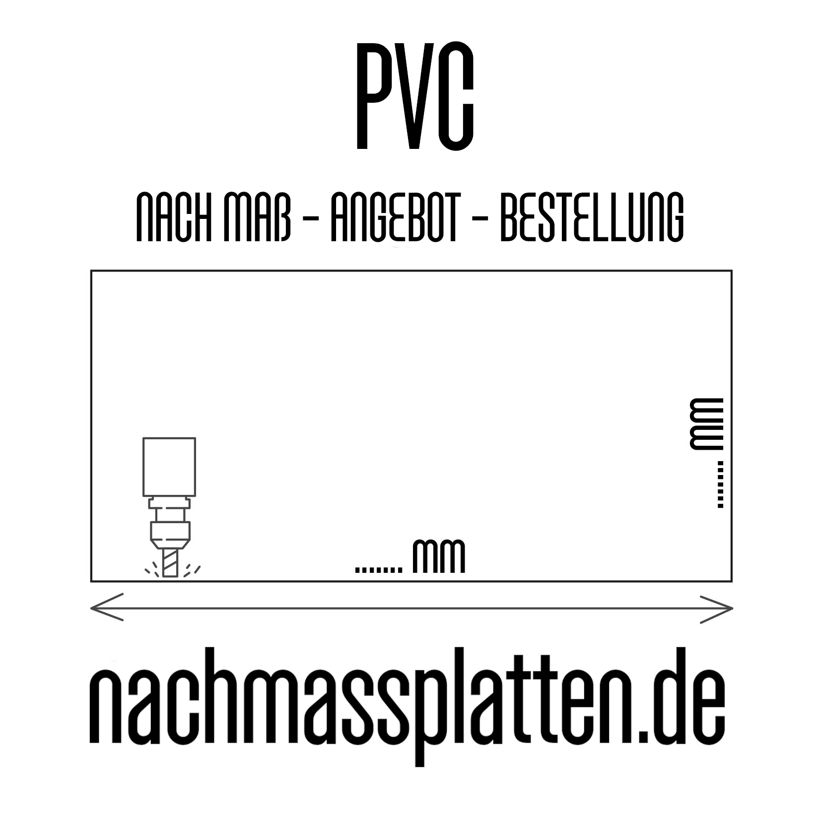 HPL-Platten - Schwarz/Schwarz Kern - Steinstruktur