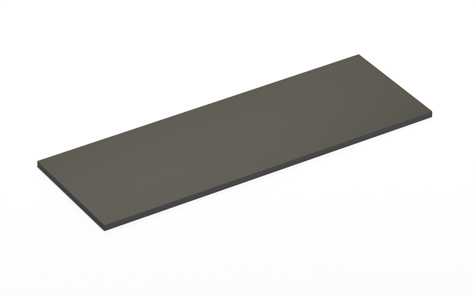 Płyta HPL 13 mm - 1310x520 mm, Czarny (N110 TCH) - S2:G0128